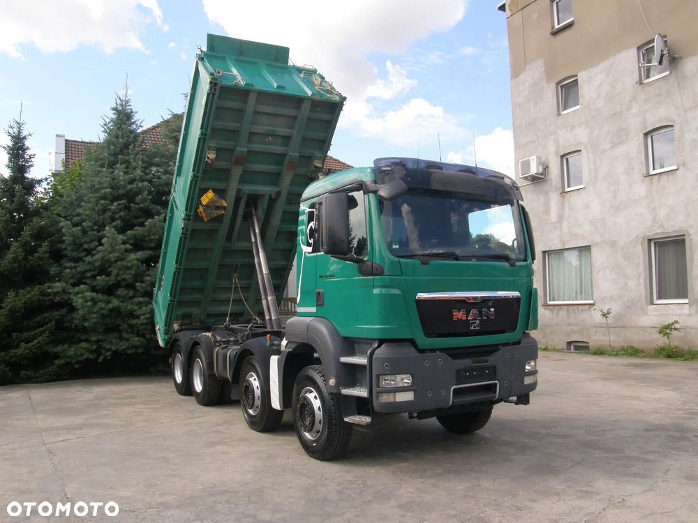 MAN TGS 35.440 8x4 2013rok manual wywrotka Meiller-Kipper z Niemiec - 3