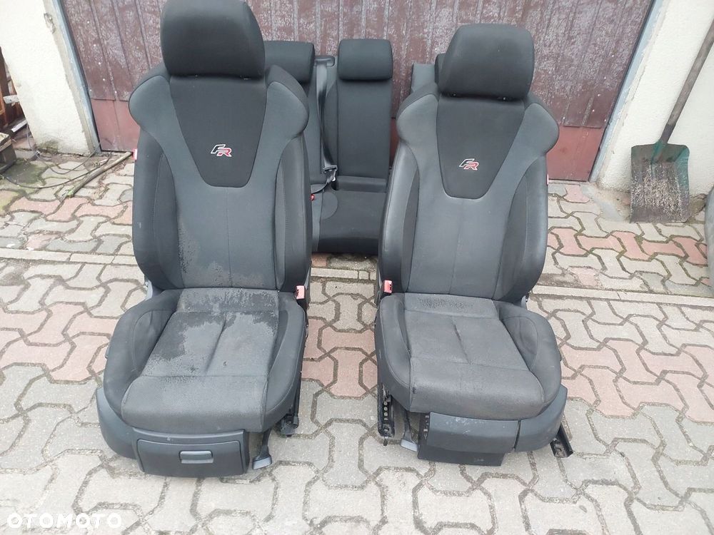 SEAT LEON II FOTEL PRAWY LEWY KANAPA - 1