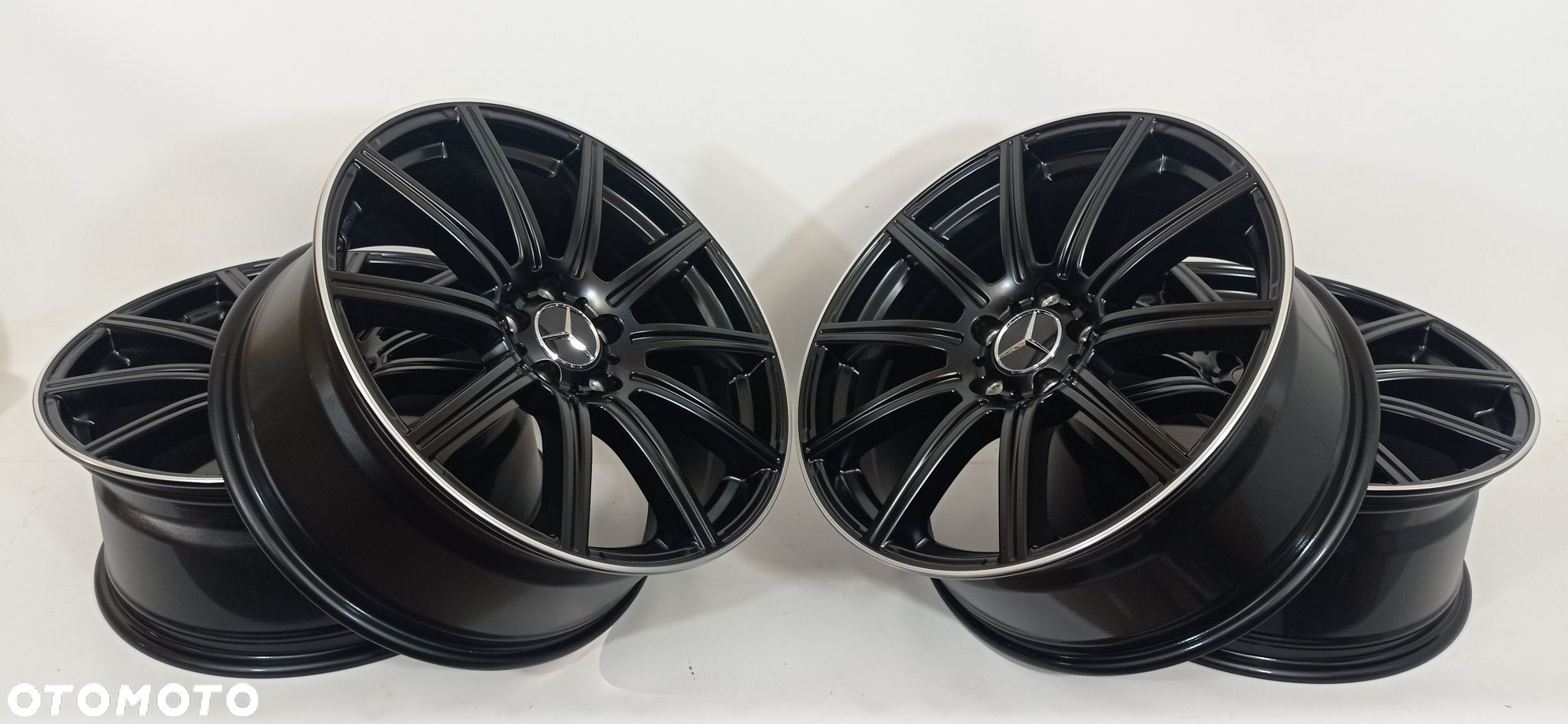 5x112 19" nowe mercedes klasa c e s cla a45 cla glk czarny satynowy - 2