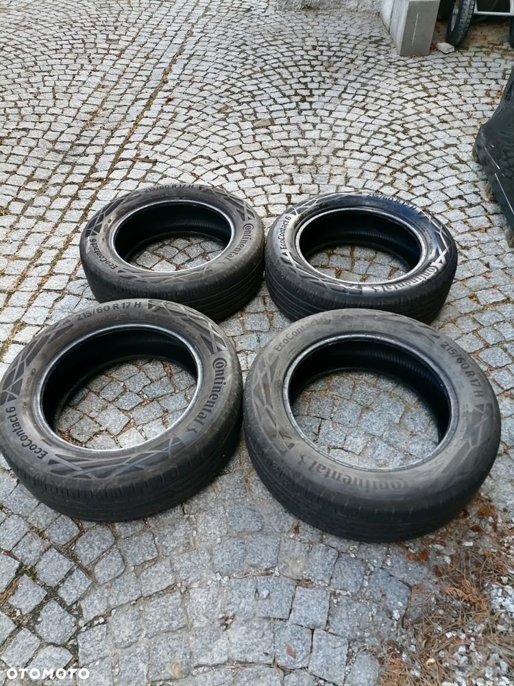 Opony letnie używane Continental komplet 4 szt. - 2