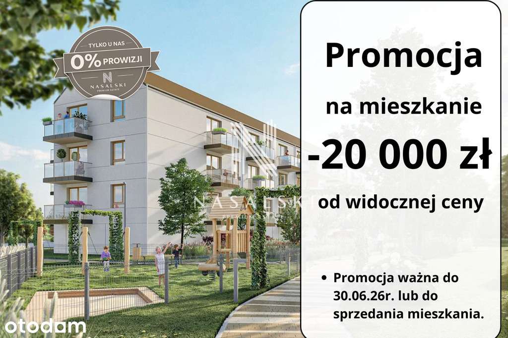 Mieszkanie 3 Pokoje 63m2 Osielsko