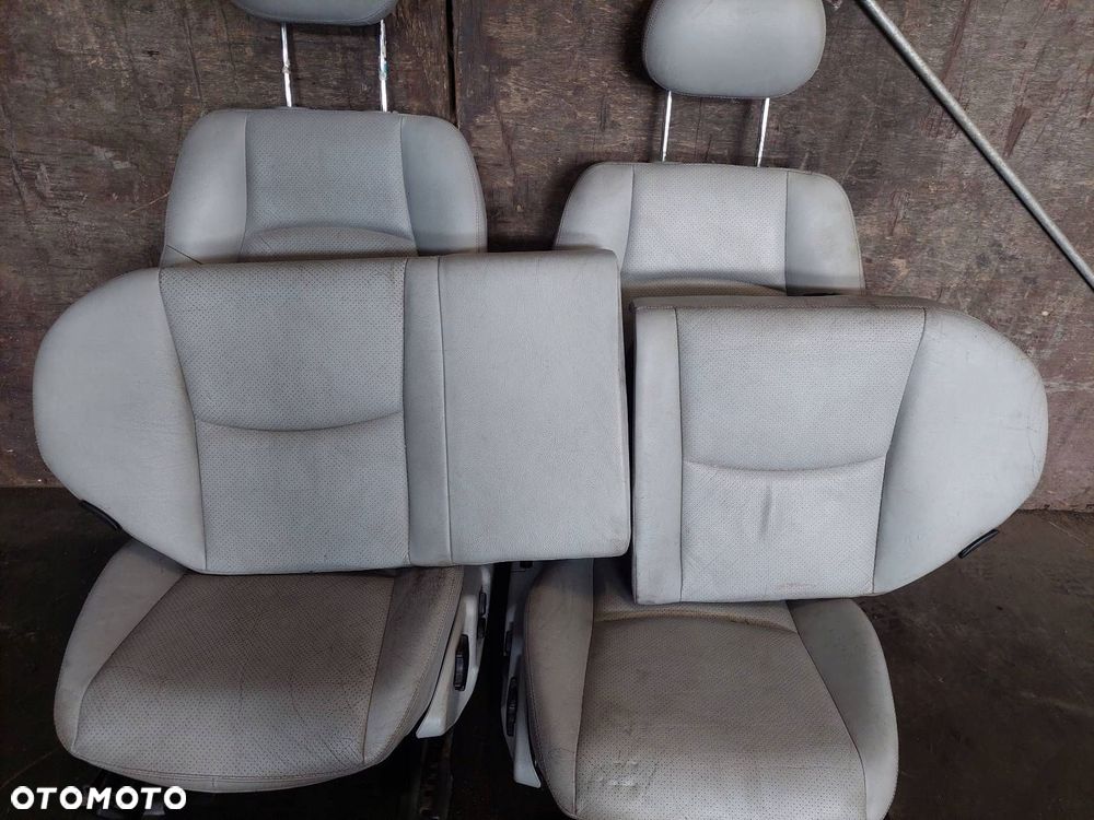 KOMPLET FOTELI  PRZÓD KANAPA TYŁ BOCZKI MERCEDES-BENZ W203 S270 - 6