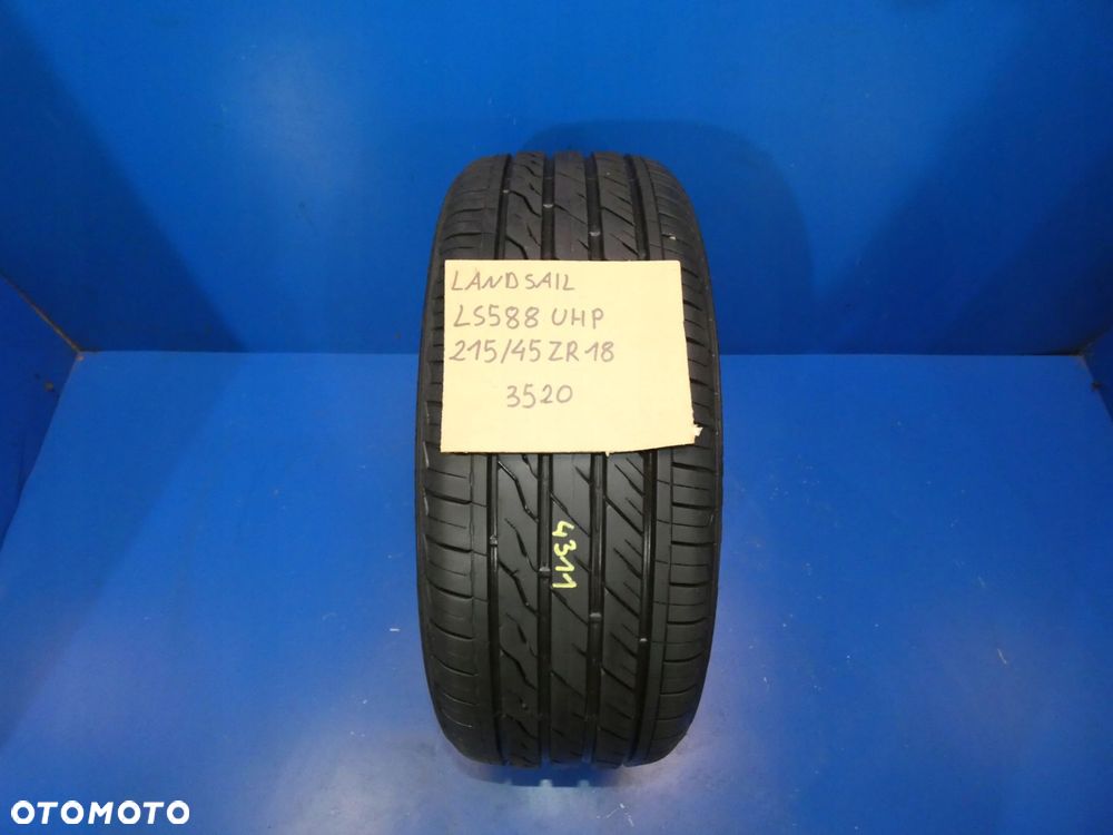 OPONA LANDSAIL LS588 UHP 215/45 ZR18 18'' 2020r 6,4mm - 3