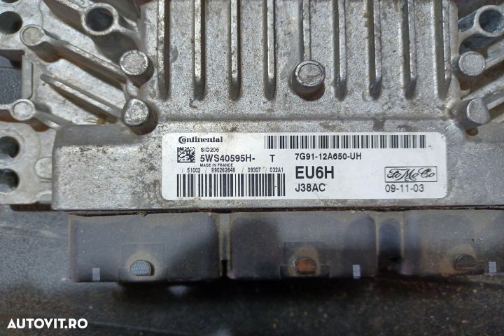 Calculator motor ECU 7G91-12A650-UH 7G91-12A650-UH Ford Mondeo MK4 [2 - 4