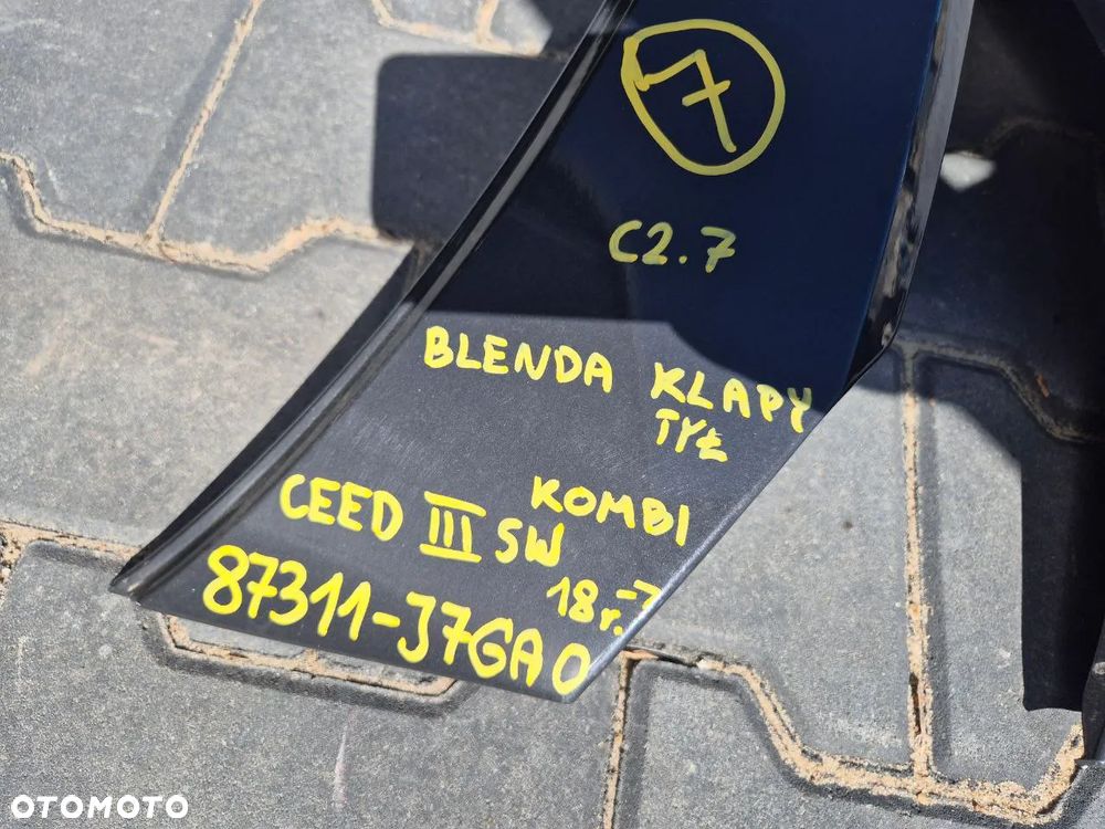 KIA CEED III SW KOMBI ZDERZAK PRZÓD TYŁ (dostępne 7 zderzaków) - 35