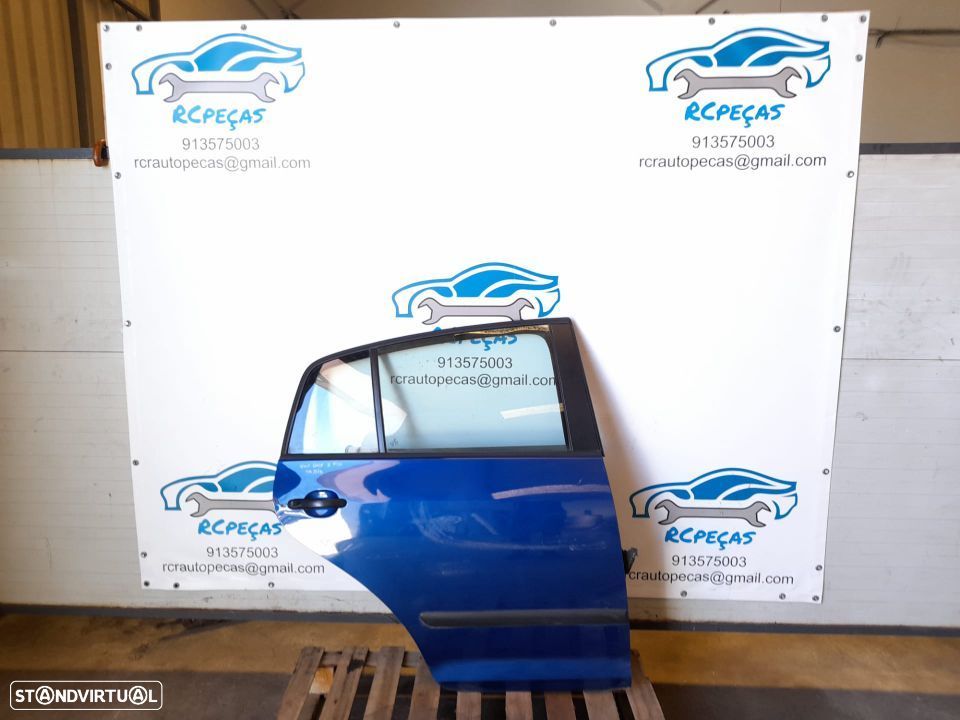 PORTA TRASEIRA TRÁS DIREITA VOLKSWAGEN GOLF V 5 MK5 5M PLUS FECHO ELEVADOR MOTOR PUXADOR VIDRO - 5