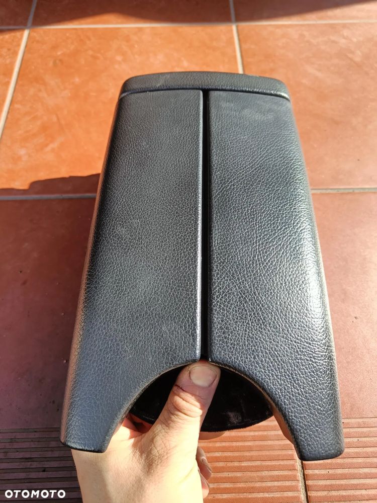 MERCEDES W211 PODŁOKIETNIK DZIELONY CZARNY IDEALNY