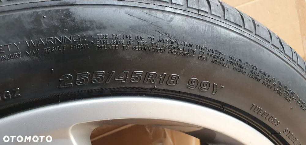 Koło zapasowe dojazdówka zapas Alufelga 5X112 R18 8.5J ET45 Audi A8 D3 4E0601025M - 9