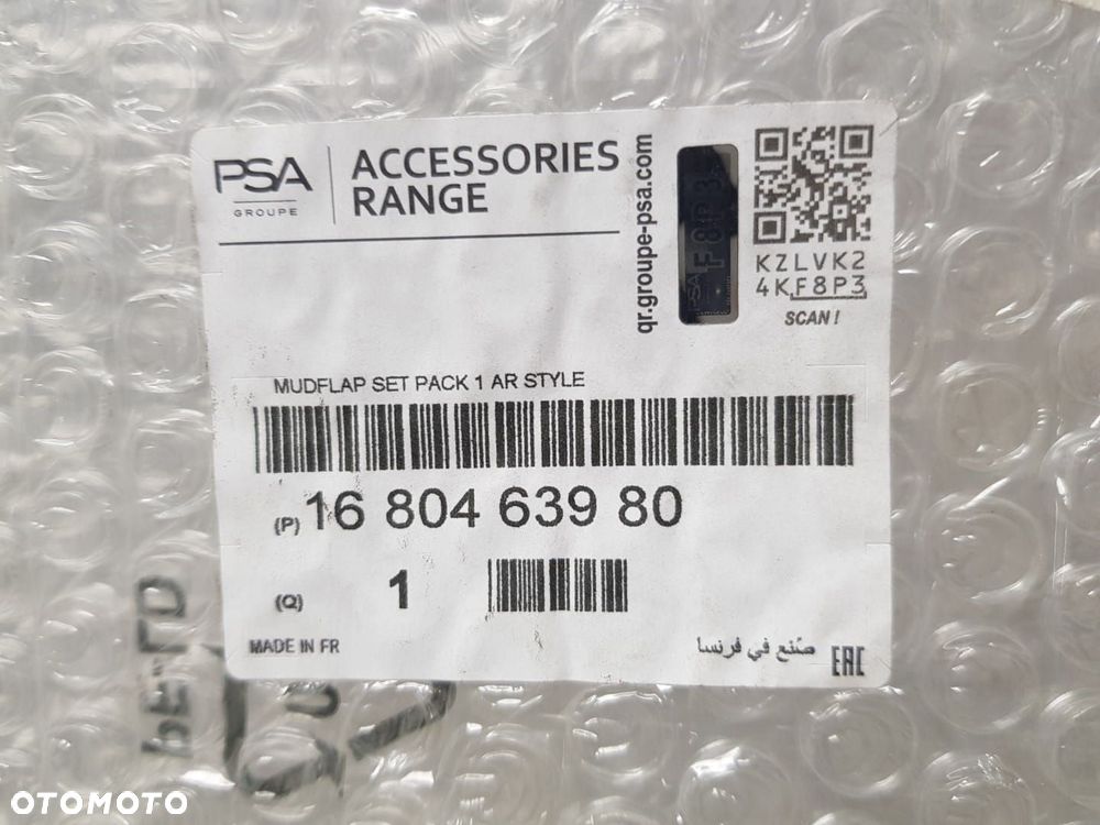 FABRYCZNIE NOWE TYLNE ORYGINALNE CHLAPACZE CITROEN C5X C5 X E43 21-25 1680463980 TYŁ - 4