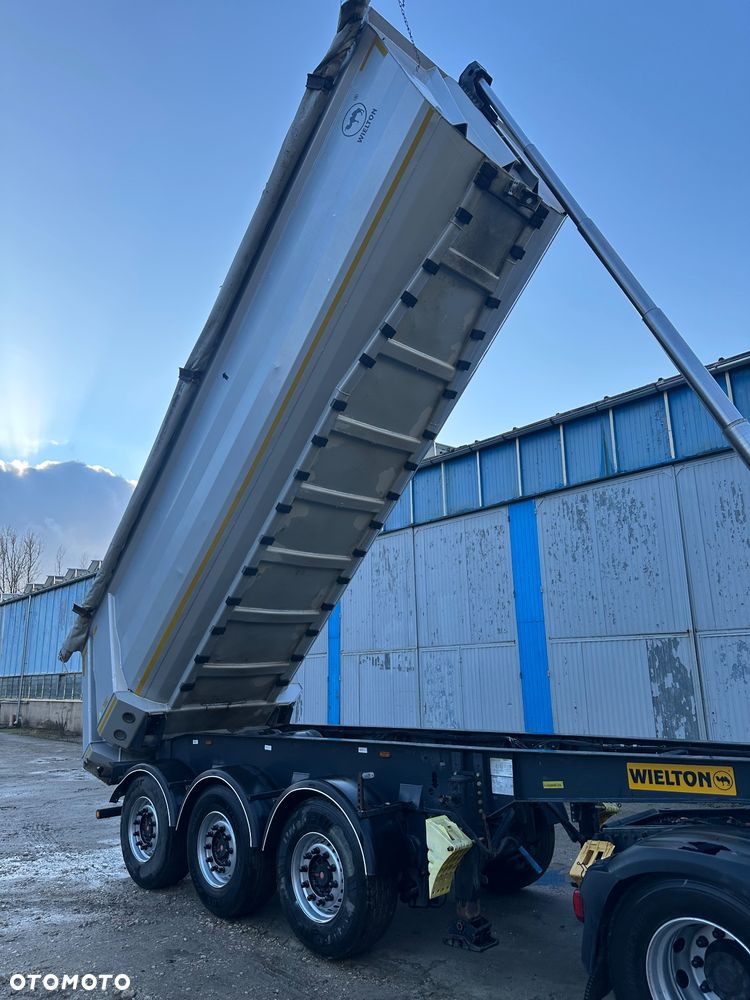 Wielton WYWROTKA NW-3 28m3 HARDOX OSIE SAF OŚ PODNOSZONA PLANDEKA WAGA:5200kg 2015r STAN IDEALNY - 12