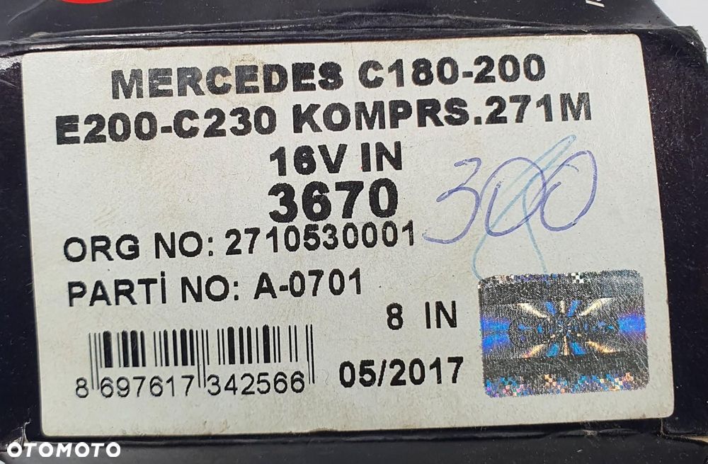 ZAWÓR DOLOTOWY MERCEDES W211 W203 2710530001 - 2