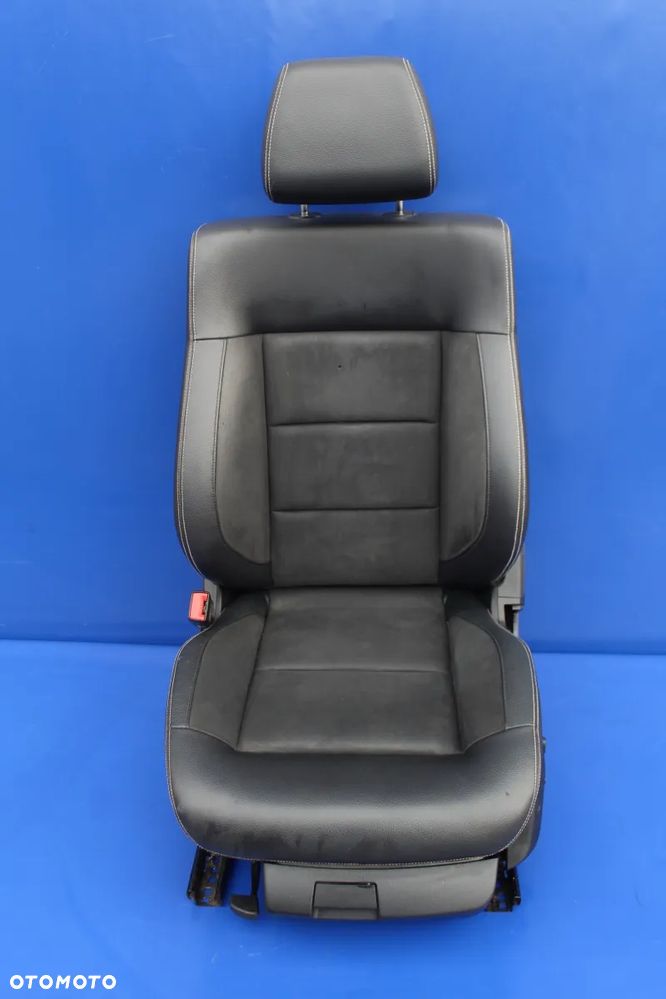 Fotel kierowcy lewy skóra + alcantara wersja sport OE Mercedes E-klasa W212 Lift 2014r - 8