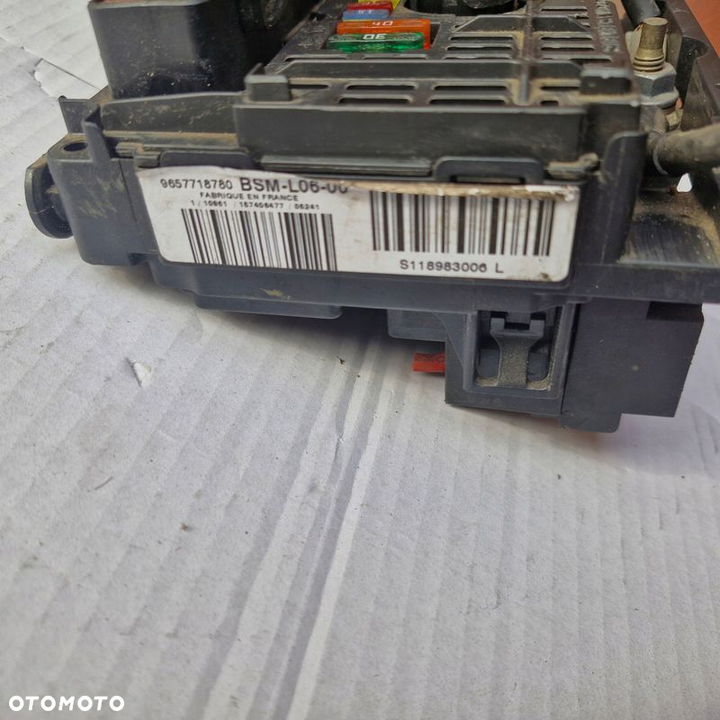 MODUŁ BSM L06 CITROEN C5 C4 PEUGEOT 607 9657718780 S118983006L - 3