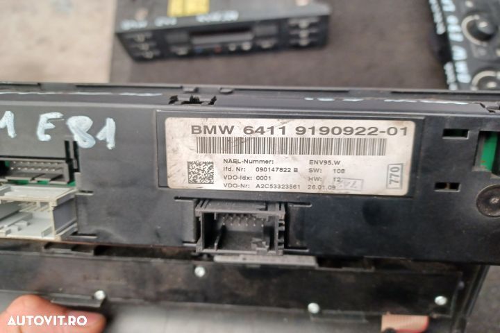 Comanda AC 9190922 9190922-01 9190922 9190922-01 BMW Seria 1 E81/E82/ - 4