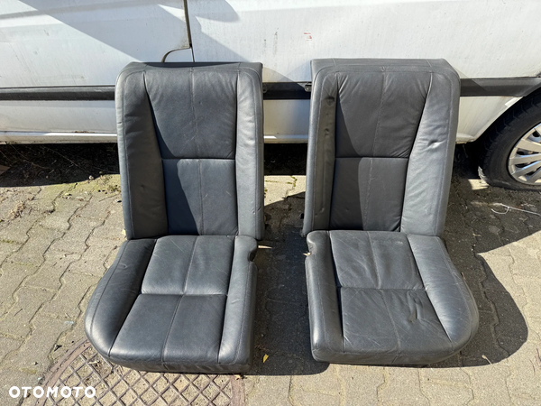 Mercedes S W221 tylna kanapa tył dzielona czarna