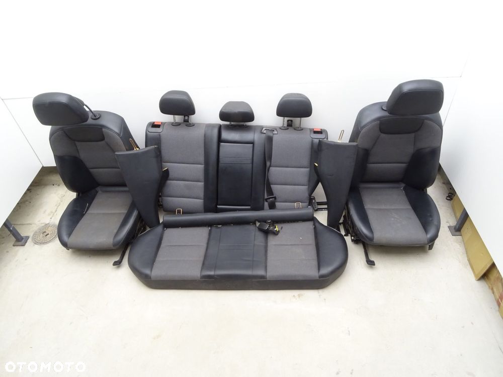 Kpl fotel fotele przód tył kanapa mercedes c-klasa w204 kombi - 4