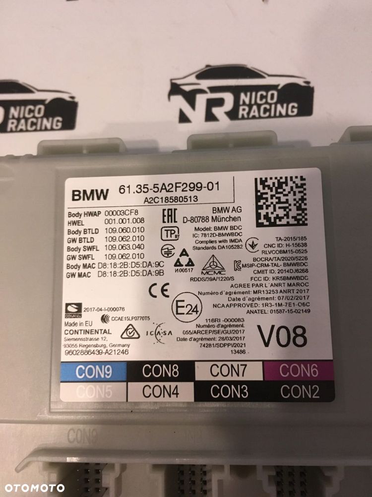 ZESTAW STARTOWY DO ODPALENIA BMW G01 X3 - 3