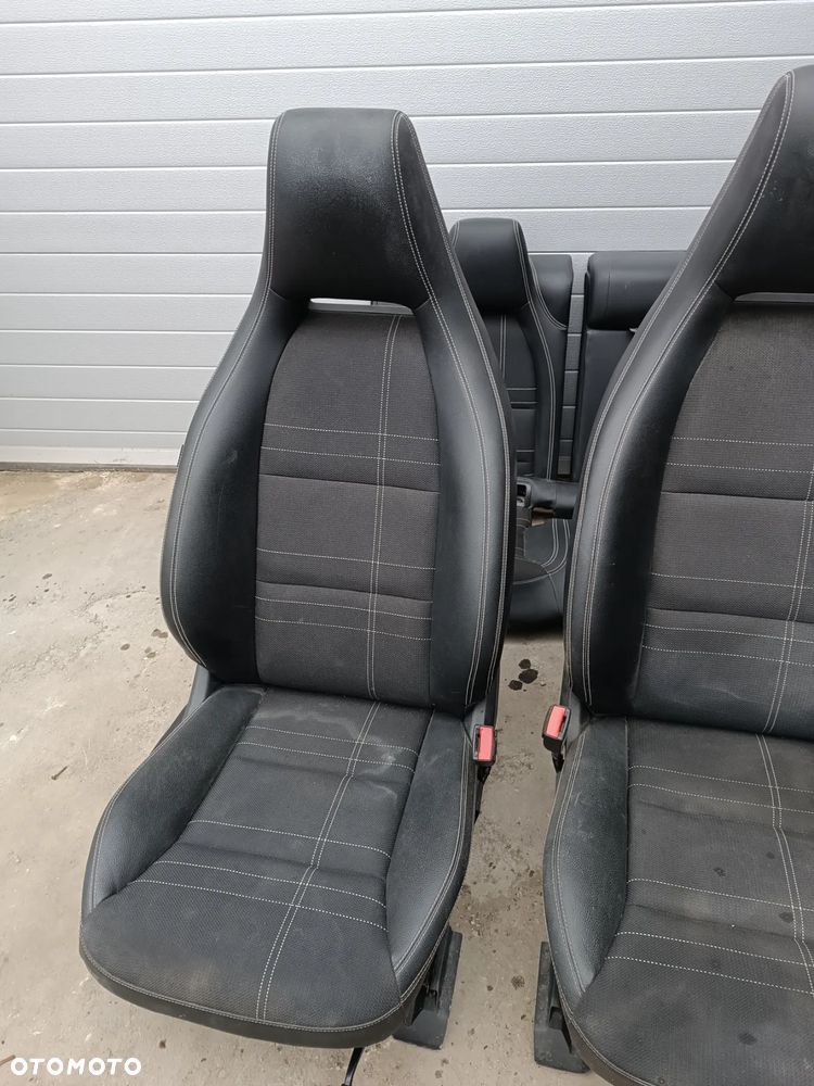 FOTELE PRZÓD TYŁ KOMPLET MERCEDES W176 A KLASA - 10