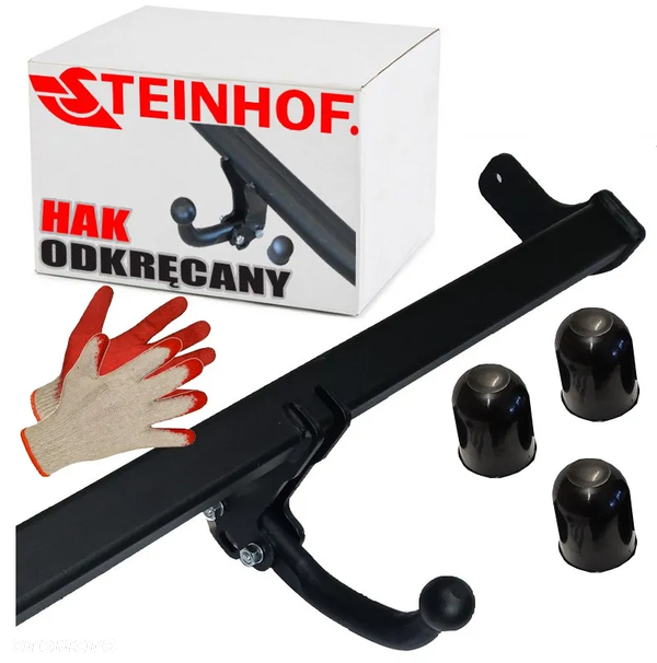 MARKOWY HAK HOLOWNICZY Z KULA ODKRĘCANĄ do DACIA SANDERO3 III od2020 STEPWAY+HATCHBACK HTB HB