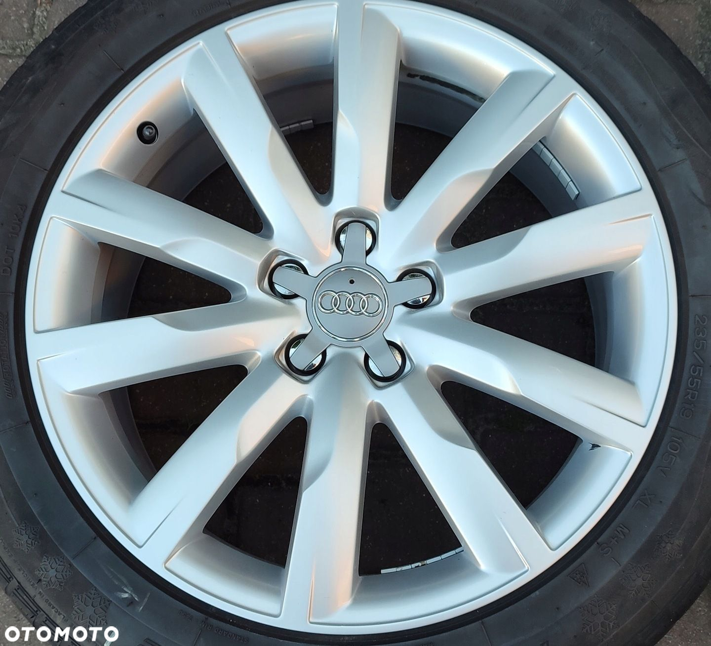 Felgi Aluminiowe Oryg. Audi Q5 SQ5 19 Cali 5x112 8Jx19 Et39 Ø66,6mm Bdb. - 2