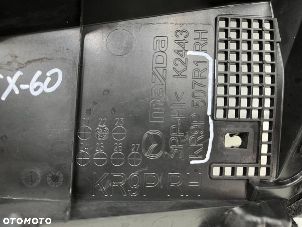 Podszybie Mazda CX-60 CX60 2022r.- PRAWA część strona od pasażera kr9p-507r1 - 7