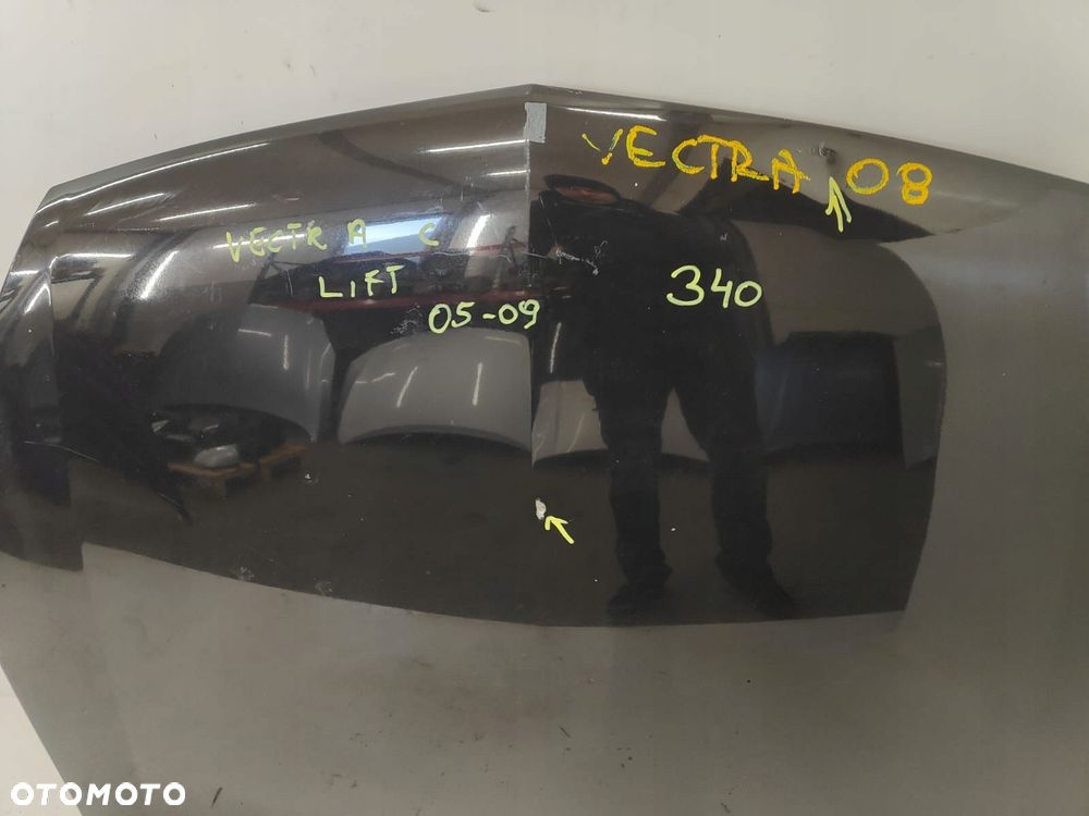 opel vectra c lift 05-09 maska pokrywa silnika - 2