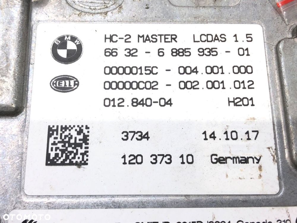 ASYSTENT PASA RUCHU - 344.00 PLN - BMW 3 (F30, F80) 2011 - 2018 340 i 240 kW [326 KM] benzyna 2015 - - 4