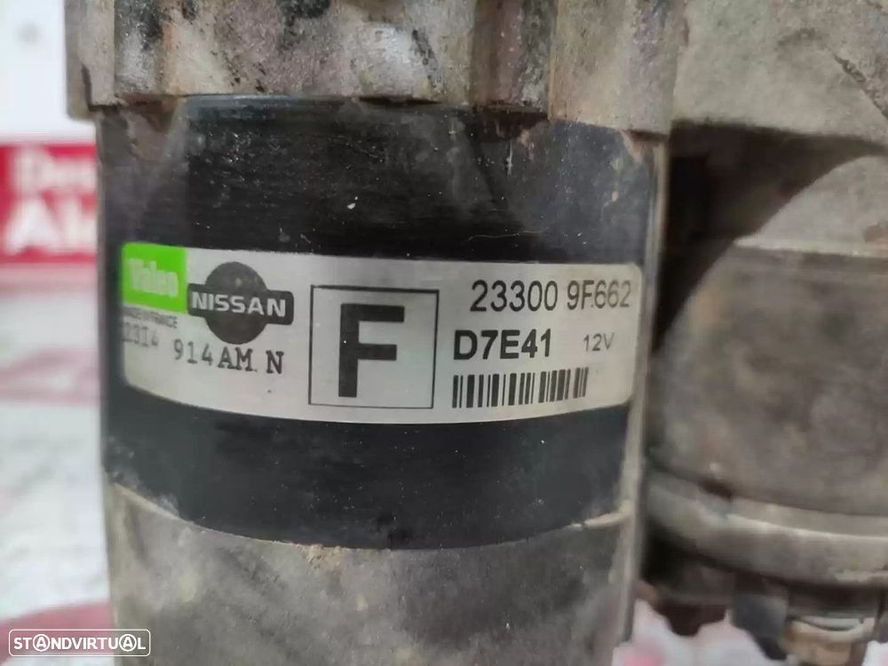 MOTOR ARRANQUE NISSAN ALMERA TINO 2004 -233009F662 - 1