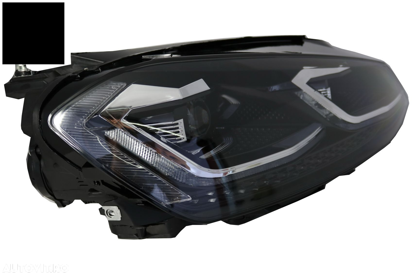 Faruri LED Bi-Xenon Look VW Golf 7 VII (2012-2017) Facelift G7.5 R Line Design cu - livrare gratuita - 3