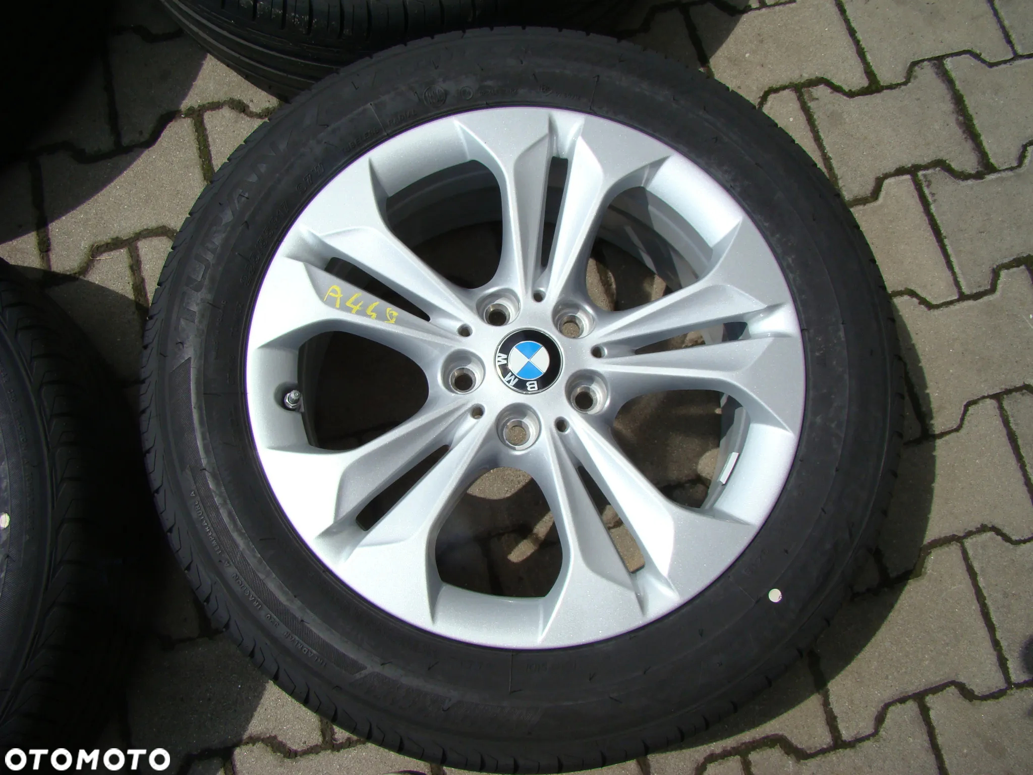 a448 5x112 BMW X1 F48 F49 X2 F39 7,5jx17 opony lato 225/55 czujniki - 3