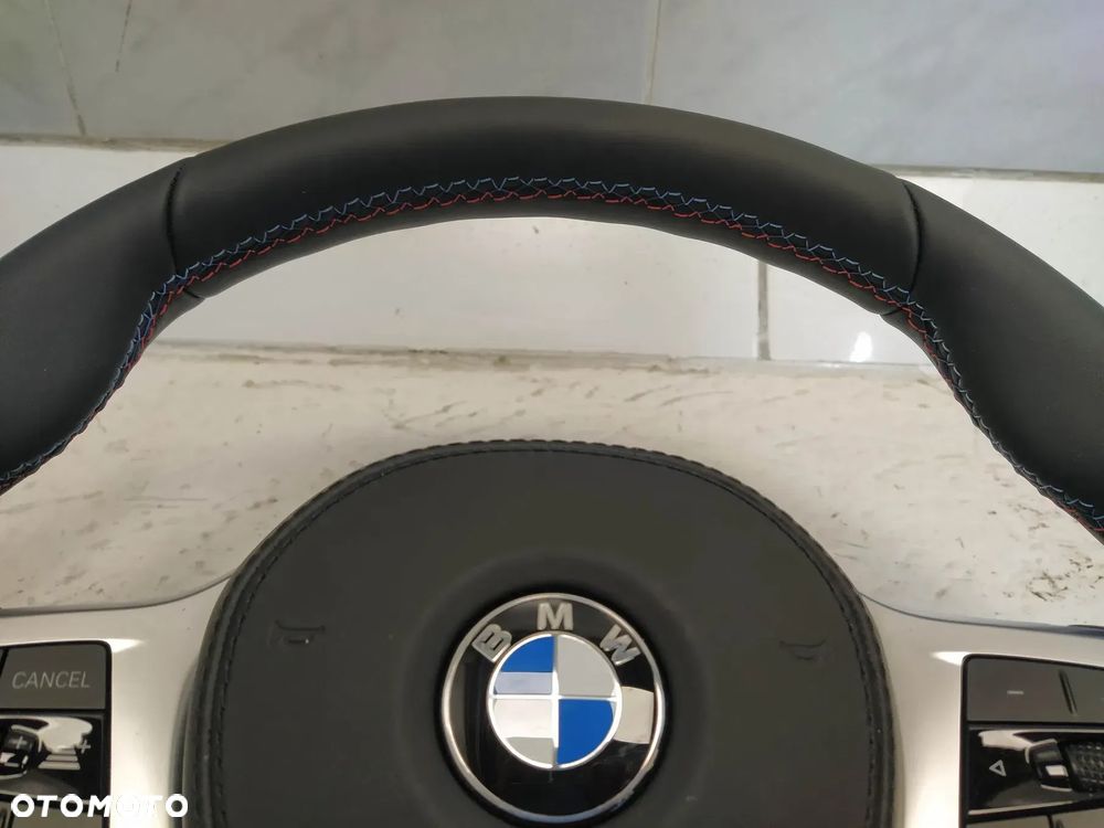 BMW F40 G20 G21 G22 G23 KIEROWNICA MULTIFUNKCYJNA SKÓRA TEMPOMAT ASYSTENT PASA RUCHU  NOWA - 23
