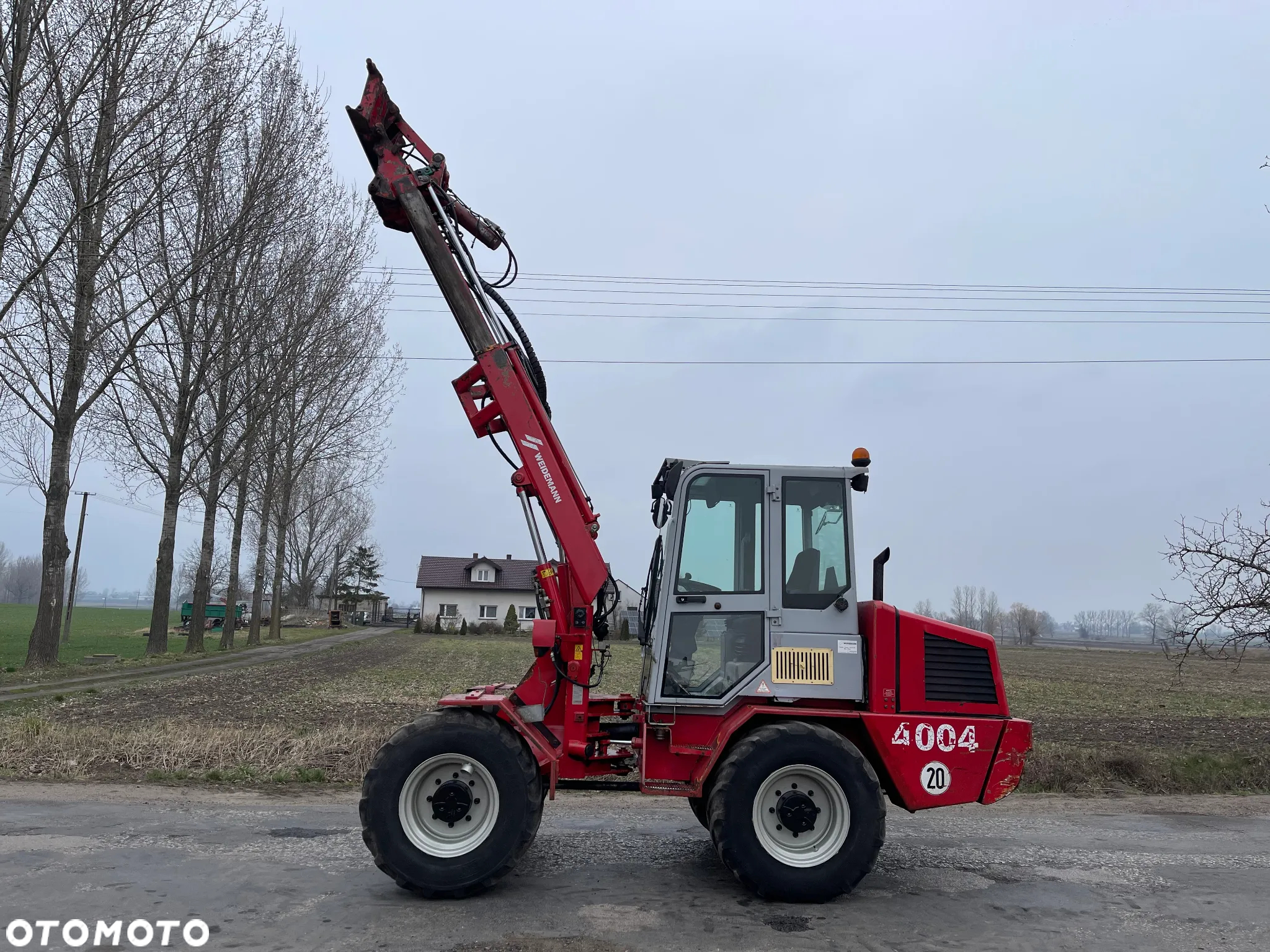 Weidemann Ładowarka przegubowa teleskopowa Weidemann 4004 łamana w połowie 2007 Rok - 7