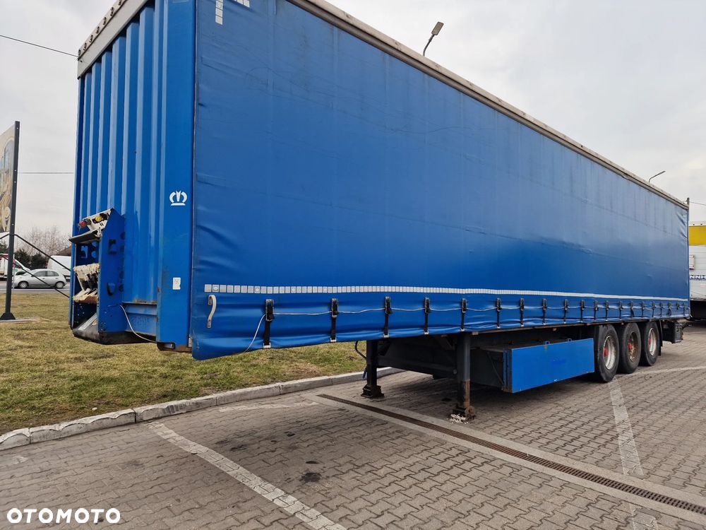 Krone FIRANKA STANDARD - BPW TARCZE - PALECIARA