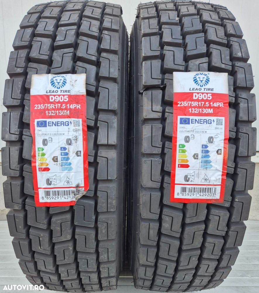 PROMO 235/75 R17.5, 132M, LEAO D905 14 P.R., Anvelope tractiune M+S - 1