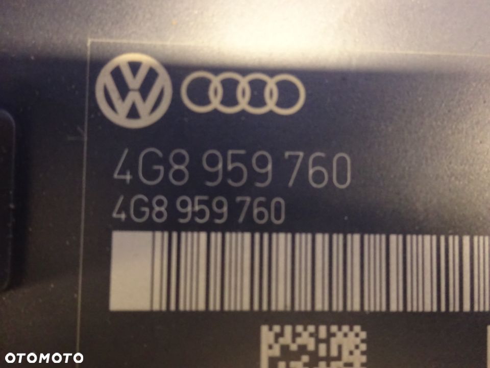 modul sterownik fotela kierowcy 4g8959760 czesci Audi A6 C7 A7 - 2