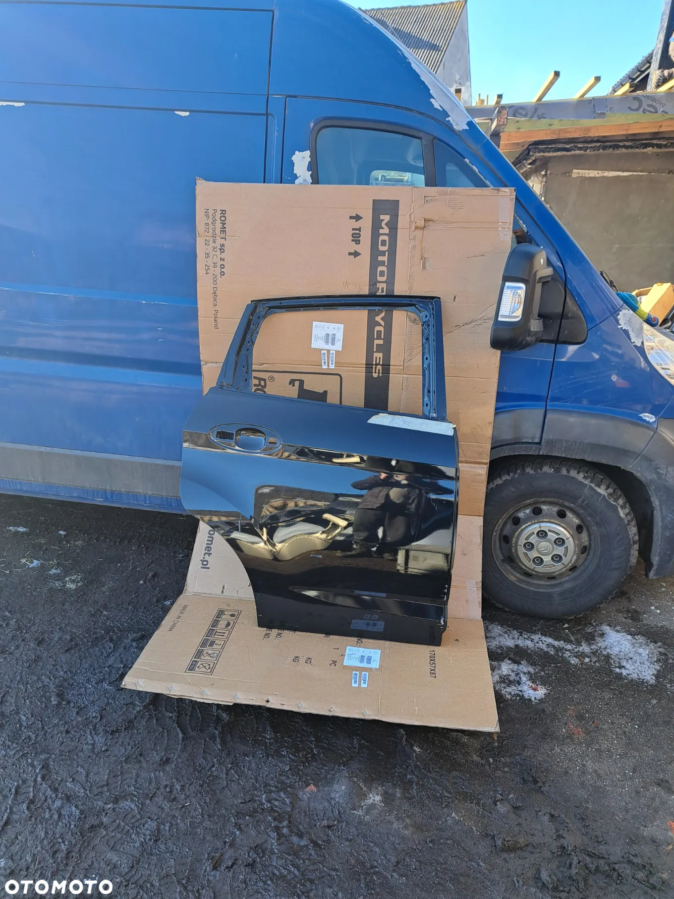 Drzwi prawe tył tylne Ford C-Max II MK-2 Drzwi prawy tył tylne Ford C-Max MK-2 II 2010 2011 2012 2013 2014 2015 2016 2017 2018 2019 - 2
