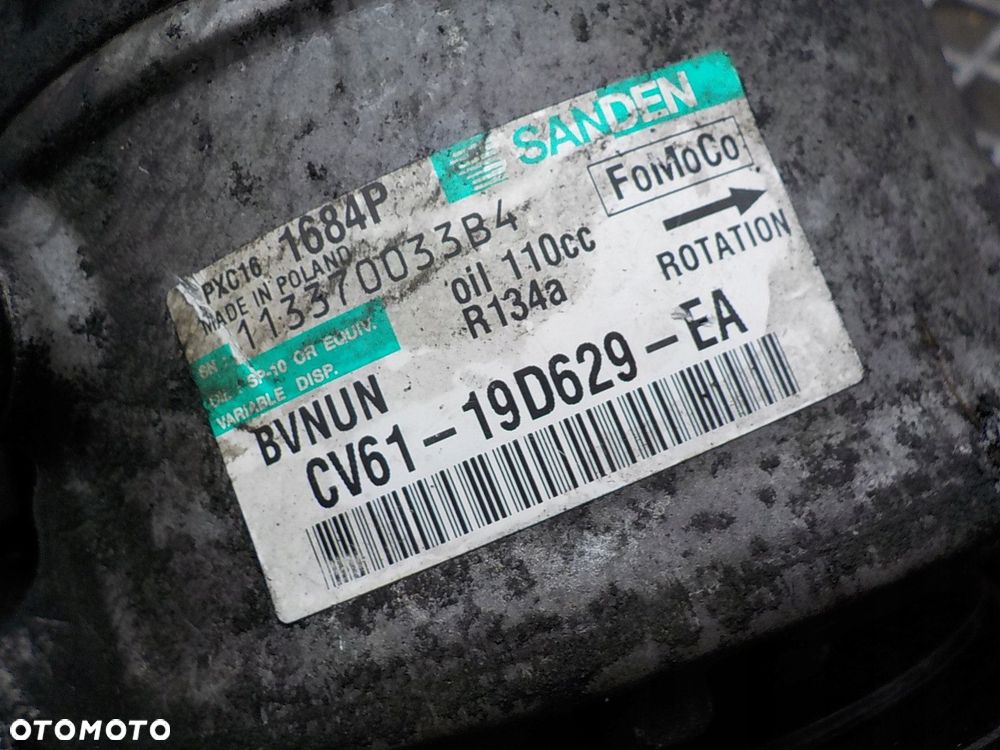 FORD FOCUS 1.6 TDCI SPRĘŻARKA KLIMATYZACJI CV61-19D626-EA - 4
