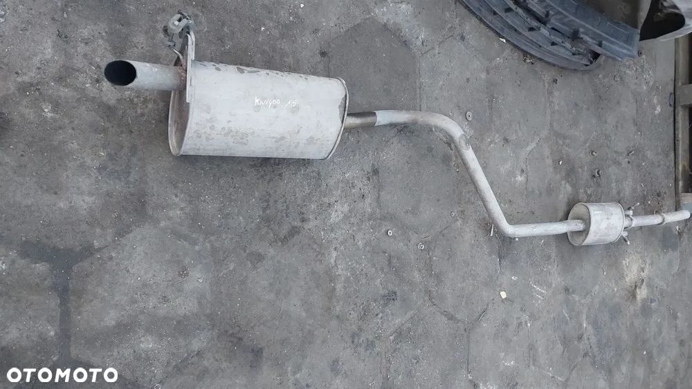 Wydech kompletny tłumik środkowy końcowy Renault Kangoo I FL Lift 1.5 DCI 98-08 - 2