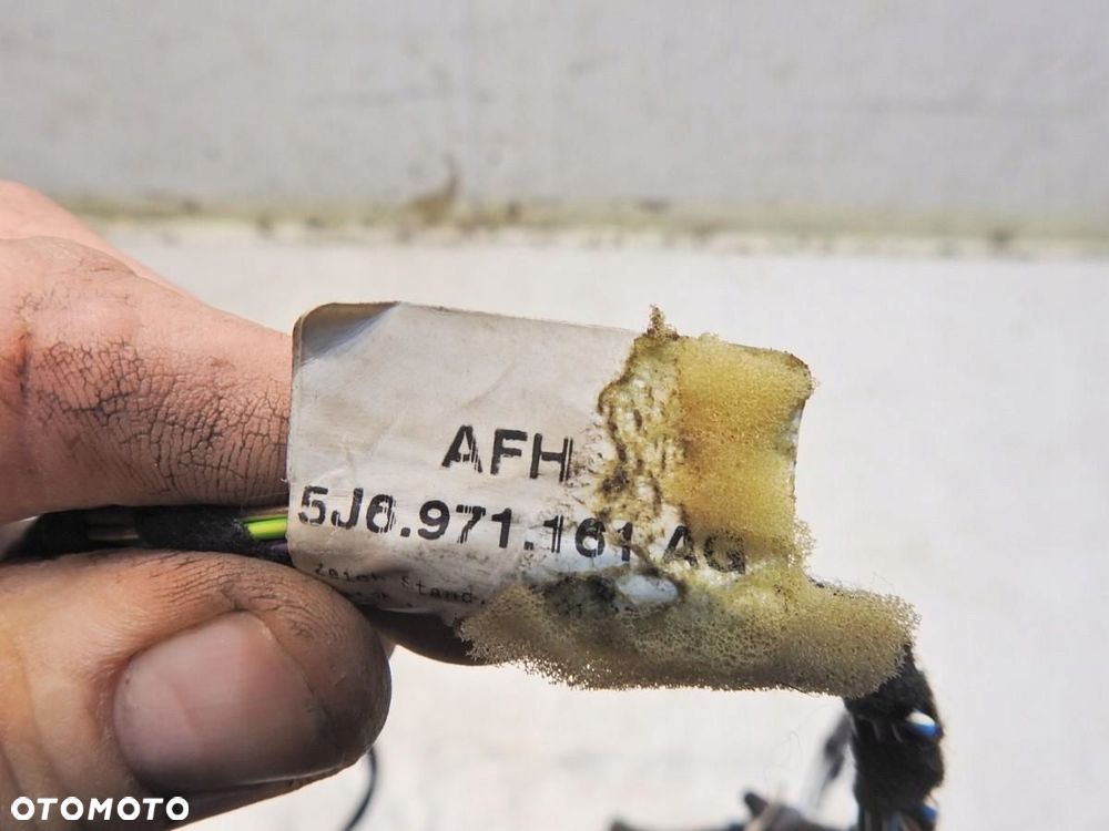 WIĄZKA INSTALACJA DRZWI LEWY TYŁ SKODA FABIA II KOMBI 5J6971161AG - 7