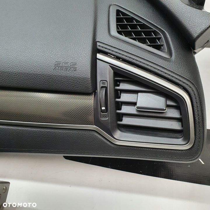 HONDA CIVIC 10 X TYPE-R DESKA ROZDZIELCZA KONSOLA KOKPIT PULPIT PODUSZKI AIRBAG AIR BAG PASY KIT SET - 6
