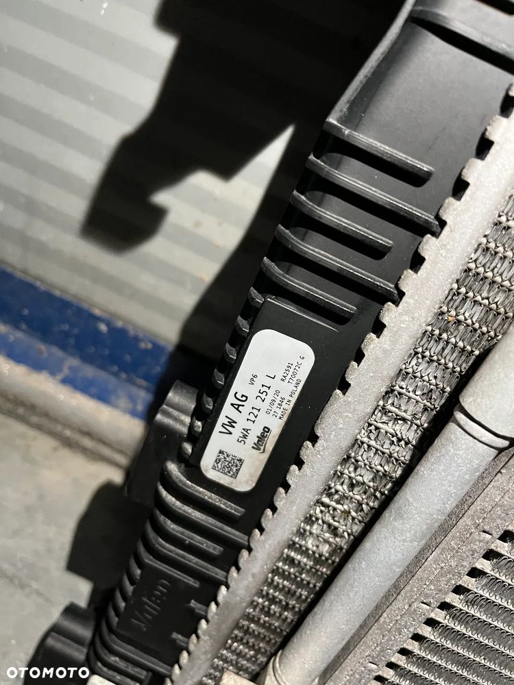 WENTYLATOR CHŁODNICA WODY KLIMATYZACJI 5WA959455H VW - 6