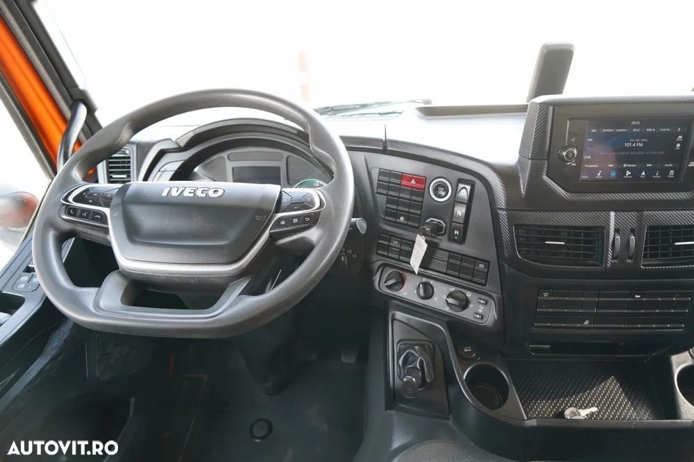 Iveco S-WAY 420 / 8X4 / BETONOMIESZARKA 9 M3 / SCHWING STETTER / ALUFELGI / AUTOMAT / EURO 6 - 29