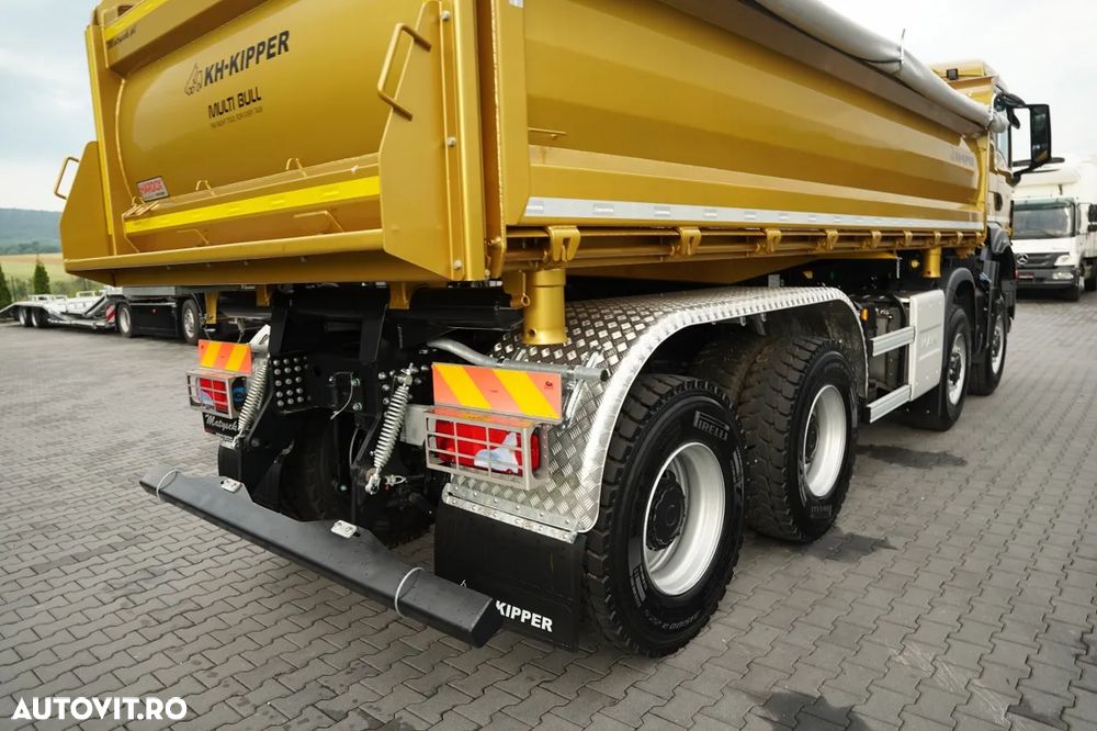 MAN TGS 41.480 / 8X6 / BASCULATOR 3 LATE / BORDMATIC / KH KIPPER / AUTOMAT / NOU / 2026 / - 22