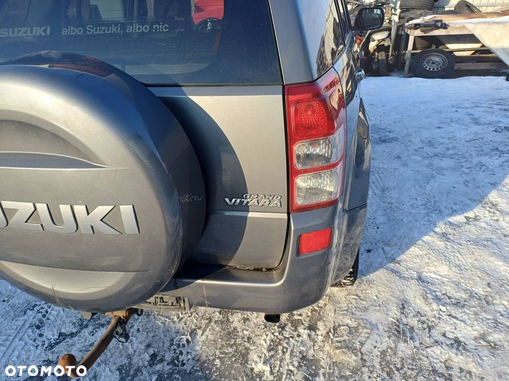 KOMPLETNY TYŁ KLAPA ZDERZAK LAMPA TYŁ SUZUKI GRAND VITARA II ZDL - 4