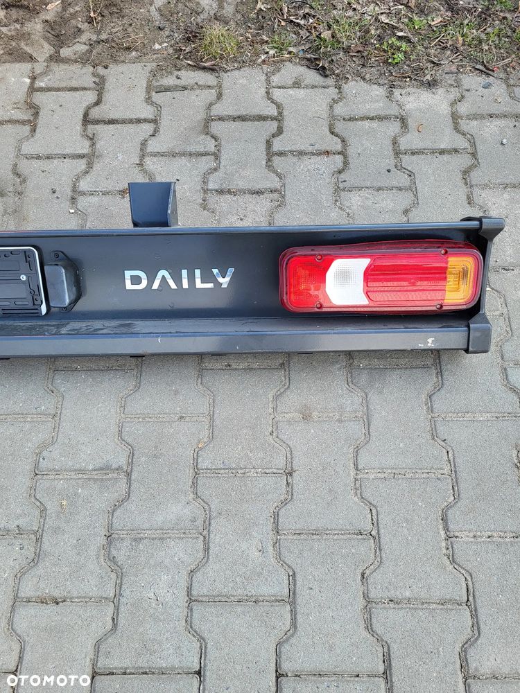 IVECO DAILY ZDERZAK TYLNY BELKA TYLNA TYŁ LAMPY 213CM - 4