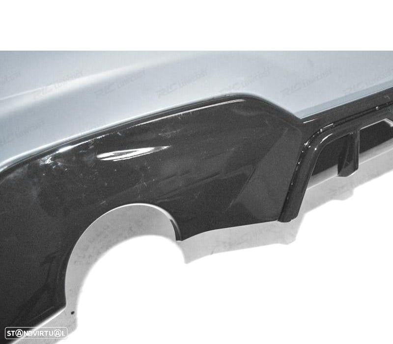 PARA-CHOQUES TRASEIRO BMW G20 19-22 LOOK M PERFORMANCE PRETO BRILHANTE PDC - 4