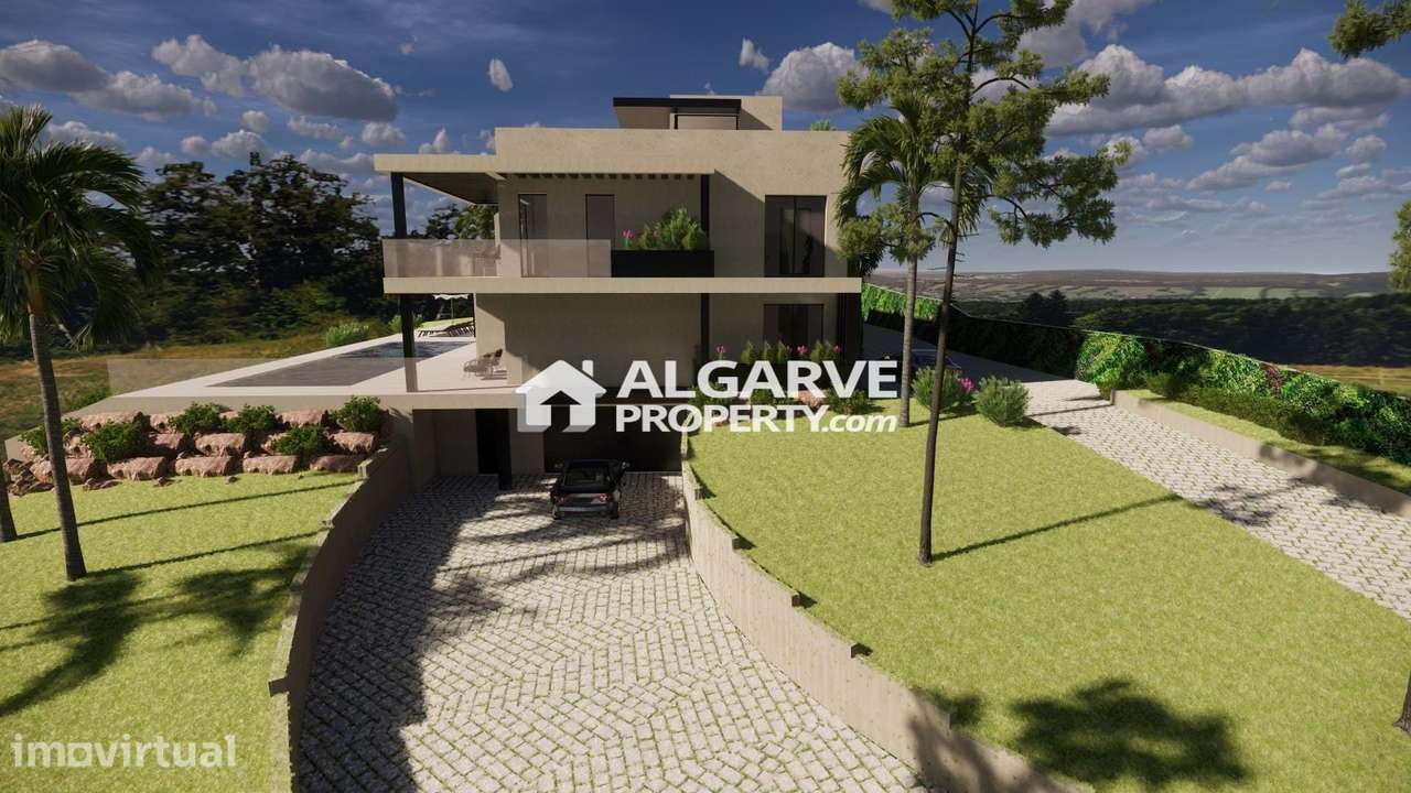 Moradia de Luxo Contemporânea com Piscina e Vista Mar em Boliqueime - Grande imagem: 4/37