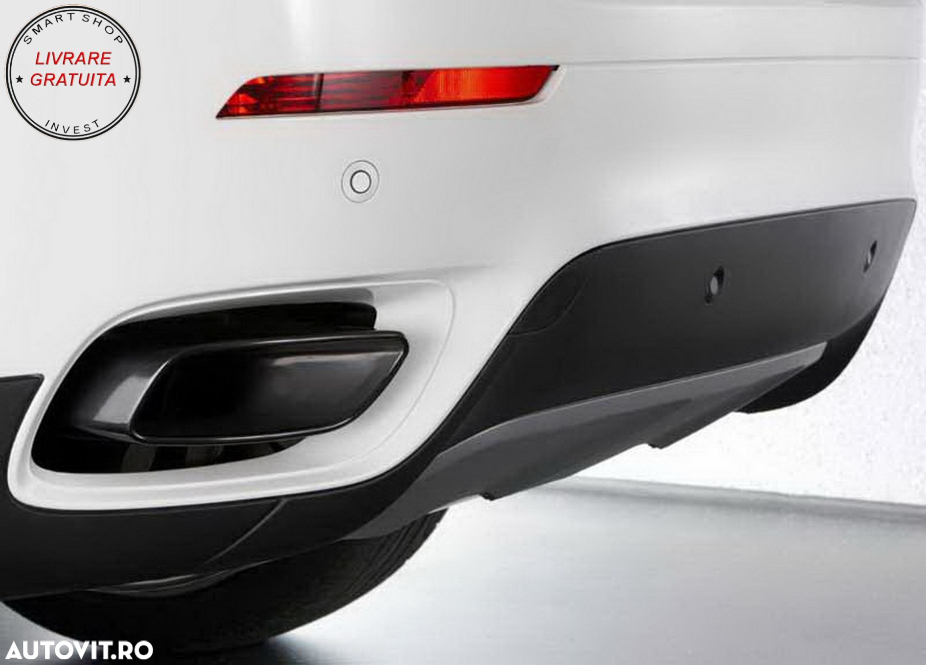 Tobe Ornamente Sistem de evacuare BMW X6 E71 (2008-2014) V8 Design Negru- livrare gratuita - 11