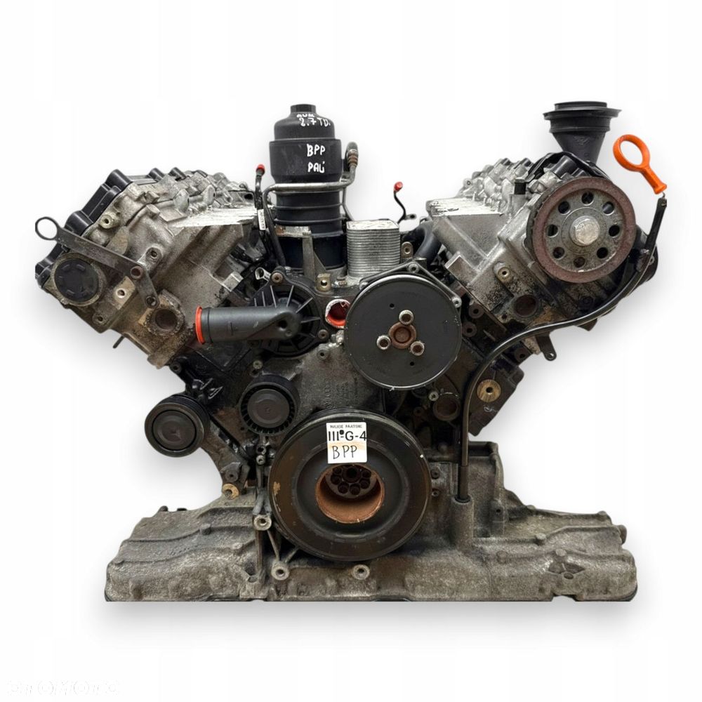 SILNIK BPP Audi A4 B7 A6 C6 2.7 TDI V6 180KM diesel kompletny 189 378km - 4