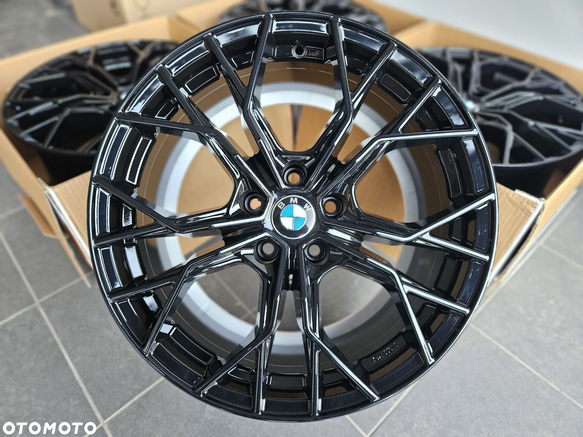 BMW X1 19 Nowe 5x112 X1 / iX1 U11 / X2 / iX2 U10 Felgi Czarne Alufelgi - 2